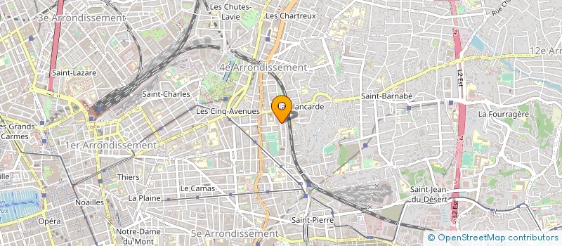 localisation de l'entreprise RAPIDES DE PROVENCE  MARSEILLE