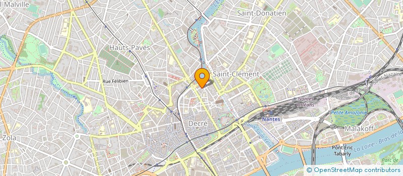 localisation de l'entreprise RAPIDES PLAQUES 44 à NANTES