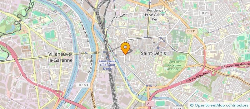 localisation de l'entreprise RAPIDEX&CO  SAINT-DENIS