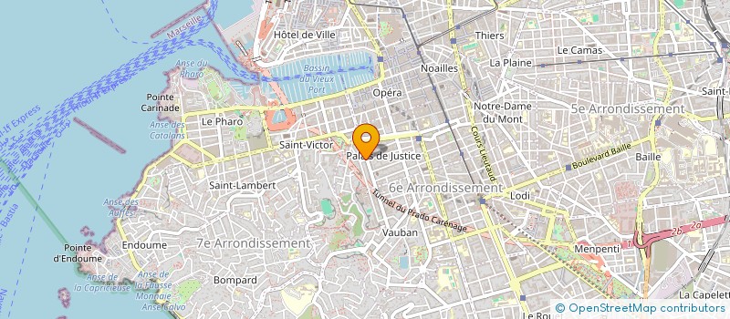 localisation de l'entreprise RAPIDO BURGER  MARSEILLE