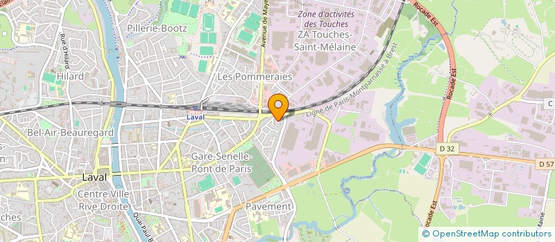 localisation de l'entreprise RAPIDO FACADE à LAVAL