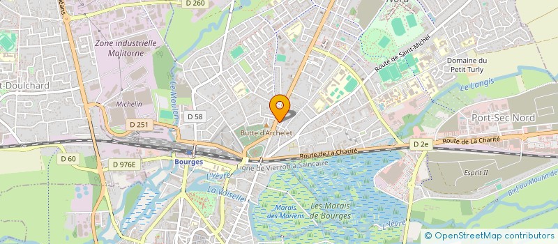 localisation de l'entreprise RAPIDO NADYN  BOURGES