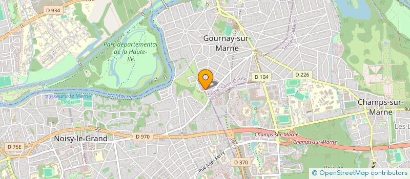 localisation de l'entreprise RAPIDO PIZZA  GOURNAY-SUR-MARNE