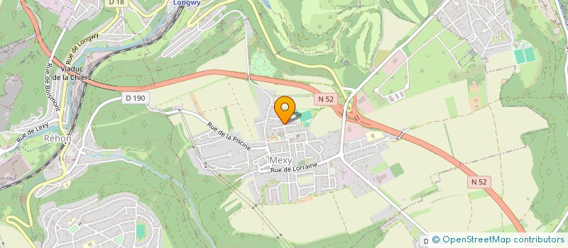 localisation de l'entreprise RAPIDO PNEUS  MEXY