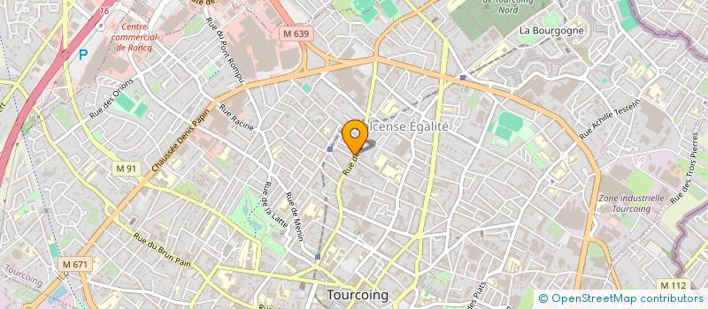 localisation de l'entreprise RAPIDO'S à TOURCOING