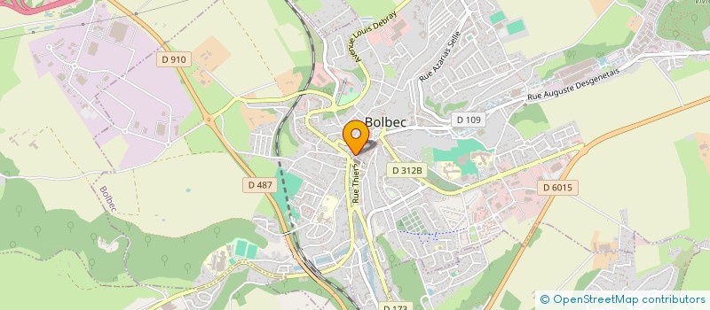 localisation de l'entreprise RAPIDO SARL  BOLBEC