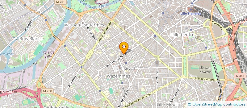 localisation de l'entreprise RAPIDOFX à LILLE