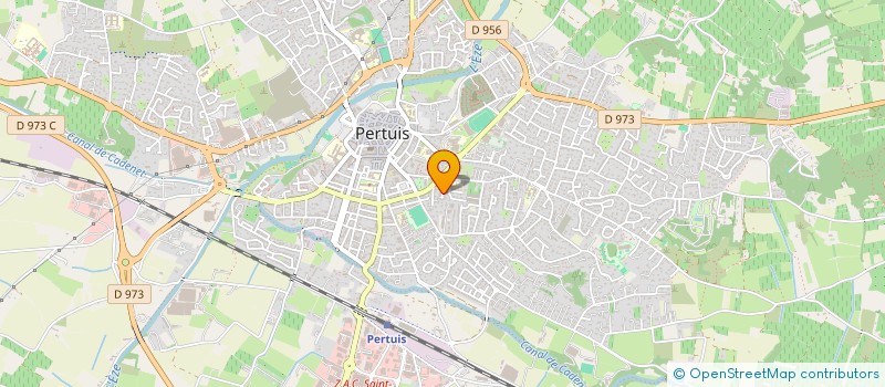 localisation de l'entreprise RAPISARDA G ET C  PERTUIS