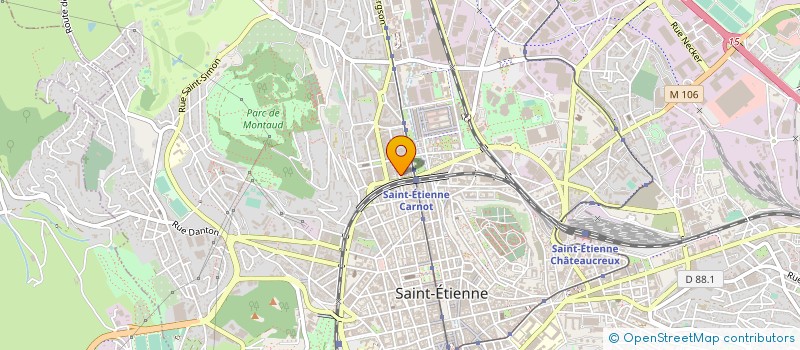 localisation de l'entreprise RAPISBACK à SAINT-ETIENNE