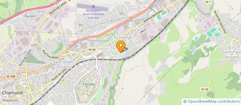 localisation de l'entreprise RAPM  L'HORME