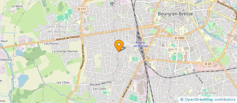 localisation de l'entreprise RAPNATIONFRANCE à SAINT-DENIS-LES-BOURG
