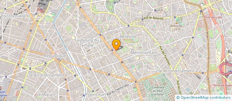 localisation de l'entreprise RAPOREPAR  PARIS