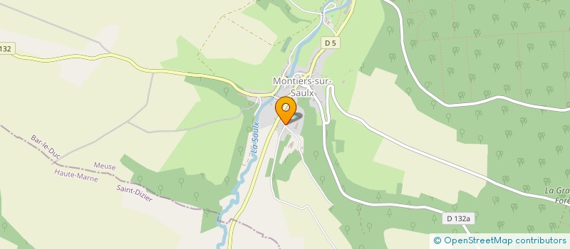 localisation de l'entreprise RAPOSO à MONTIERS-SUR-SAULX
