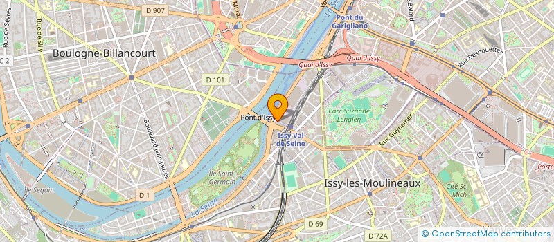 localisation de l'entreprise RAPP 83 à ISSY-LES-MOULINEAUX