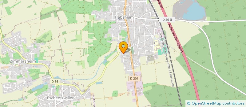 localisation de l'entreprise RAPP PIERROT  SCHLIERBACH