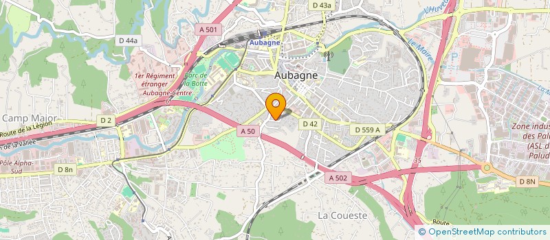 localisation de l'entreprise RAPPORT A LA TERRE à AUBAGNE
