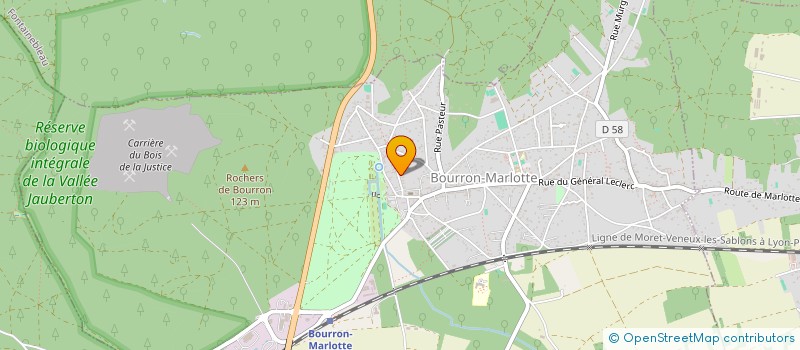 localisation de l'entreprise RAPSANY  OREE D'ANJOU