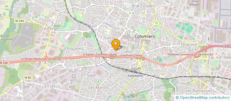 localisation de l'entreprise RAPSODES à COLOMIERS