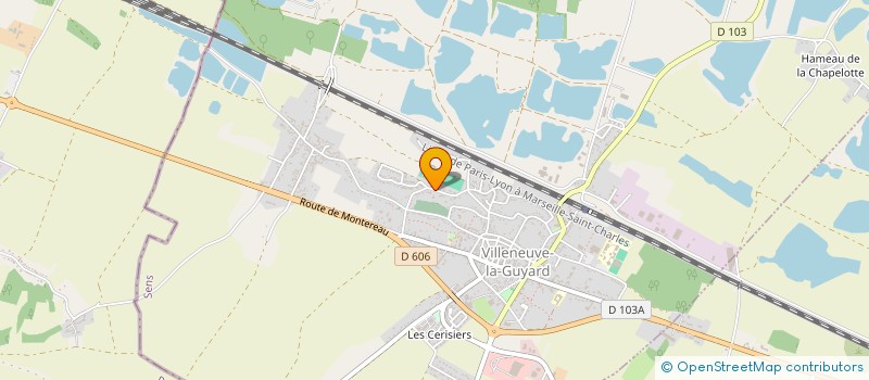 localisation de l'entreprise RAPTOR O.G.C. OIL & GAS CONSULTING à VILLENEUVE-LA-GUYARD