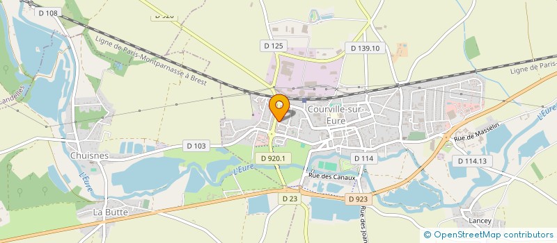 localisation de l'entreprise RAPVICMAR à SAINT-LUPERCE