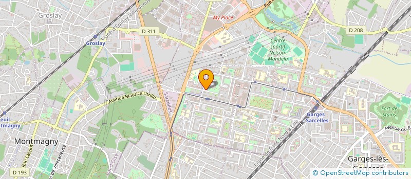 localisation de l'entreprise RAQ EL  SARCELLES