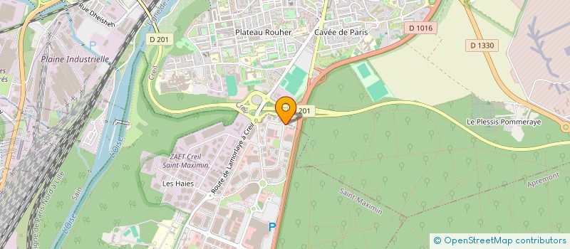 localisation de l'entreprise RAQUETTES & CO  SAINT-MAXIMIN