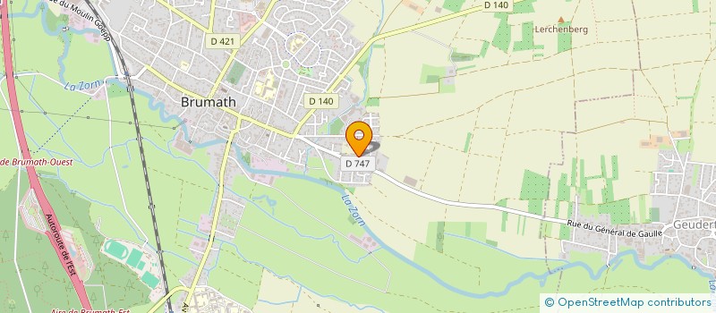 localisation de l'entreprise RAQUETTES VALLON OHLUNGEN  OHLUNGEN