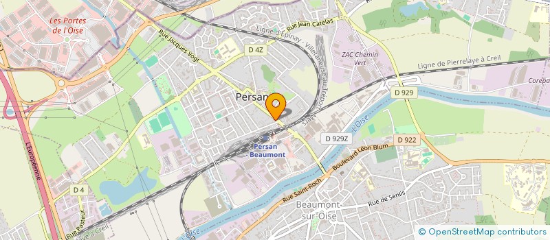 localisation de l'entreprise RAR NEST  PERSAN