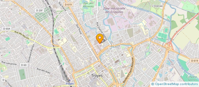 localisation de l'entreprise RARA AVIS à TROYES