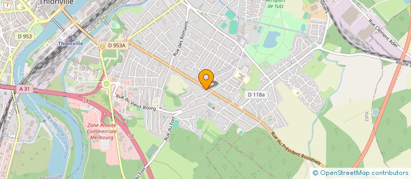 localisation de l'entreprise RARE  YUTZ