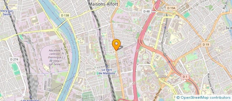 localisation de l'entreprise RARE  MAISONS-ALFORT