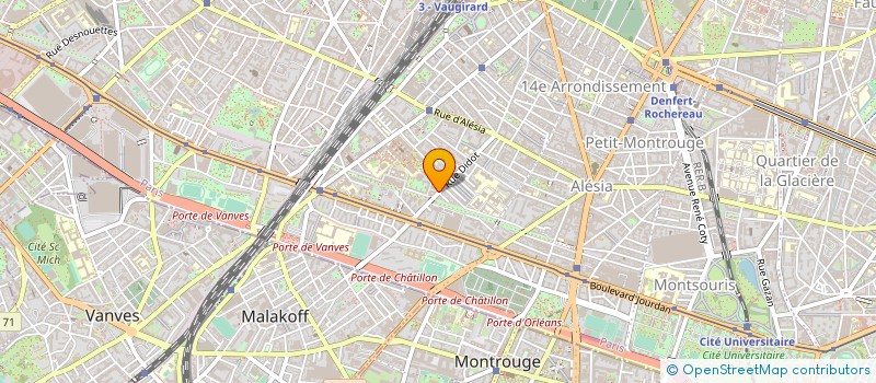 localisation de l'entreprise RARE DISEASES INTERNATIONAL  PARIS