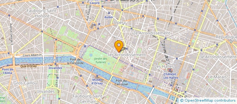 localisation de l'entreprise RARISSIME  PARIS