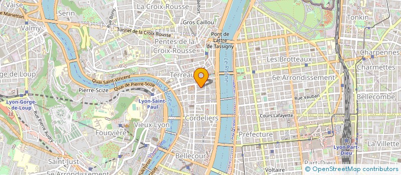 localisation de l'entreprise RAS à LYON