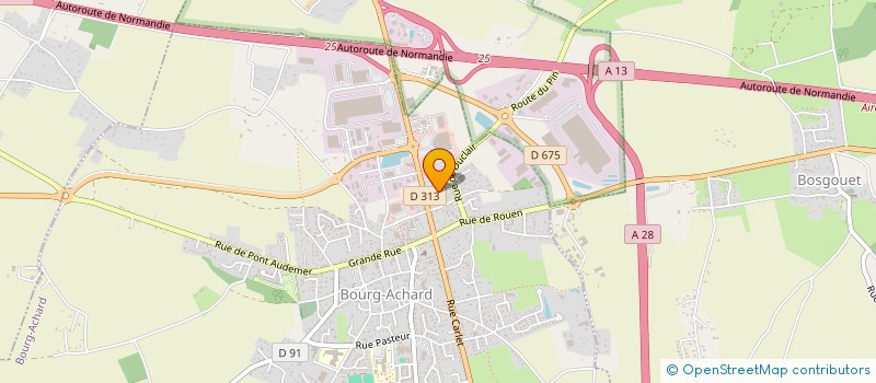 localisation de l'entreprise RAS' CAMPAGNE, RESEAU D'ALTERNATIVES SOLIDAIRES  BOURG-ACHARD