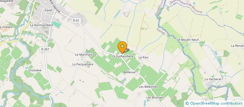 localisation de l'entreprise RAS MENUISERIES à CORCOUE-SUR-LOGNE