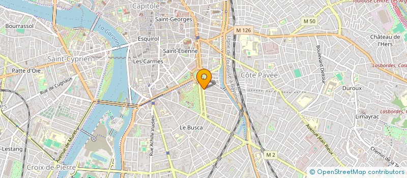localisation de l'entreprise RASA à TOULOUSE