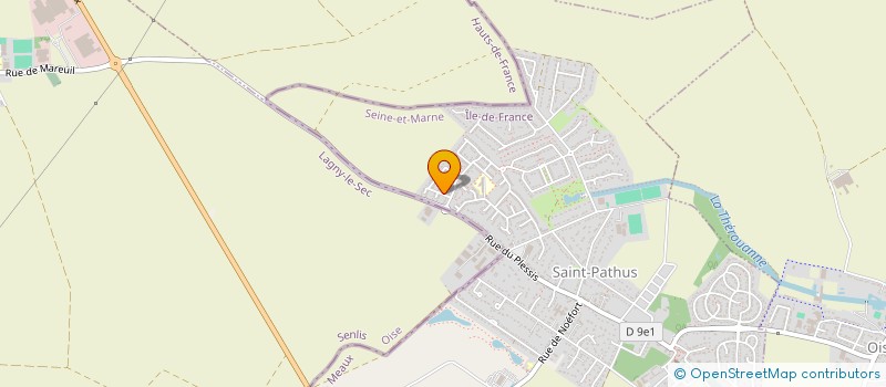 localisation de l'entreprise RASANA  SAINT-PATHUS