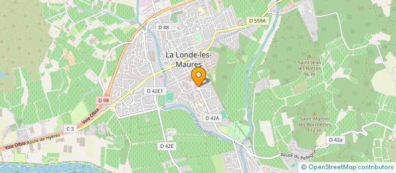 localisation de l'entreprise RASCA'CHASSE  LA LONDE-LES-MAURES