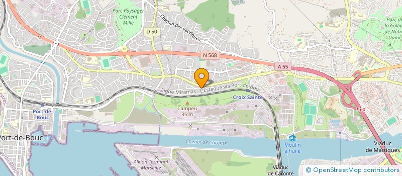 localisation de l'entreprise RASCAS MUSIC à MARTIGUES