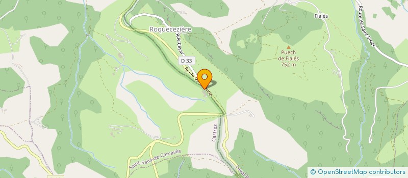 localisation de l'entreprise RASCOL IMMOBILIER  SAINT-SALVI-DE-CARCAVES