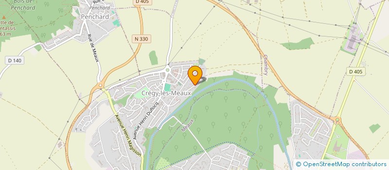 localisation de l'entreprise RASELEC  CREGY-LES-MEAUX