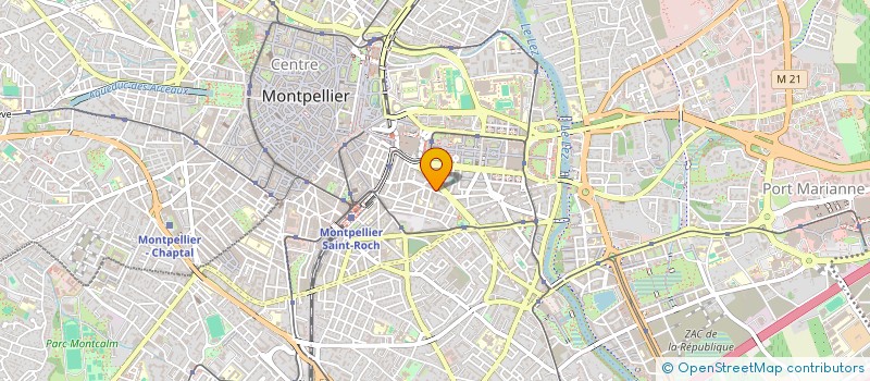 localisation de l'entreprise RASERA à MONTPELLIER
