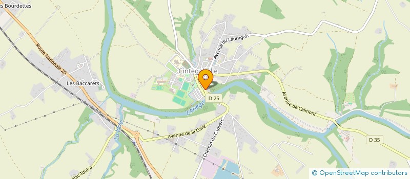 localisation de l'entreprise RASETTA ASTRE à CINTEGABELLE