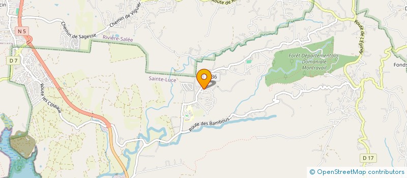 localisation de l'entreprise RASHOUKI  SAINTE-LUCE