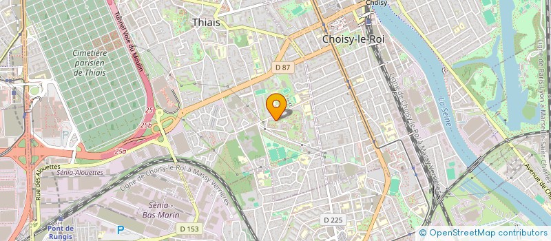 localisation de l'entreprise RASHVINA  THIAIS