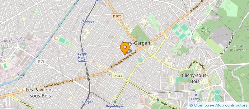 localisation de l'entreprise RASIDY à LIVRY-GARGAN