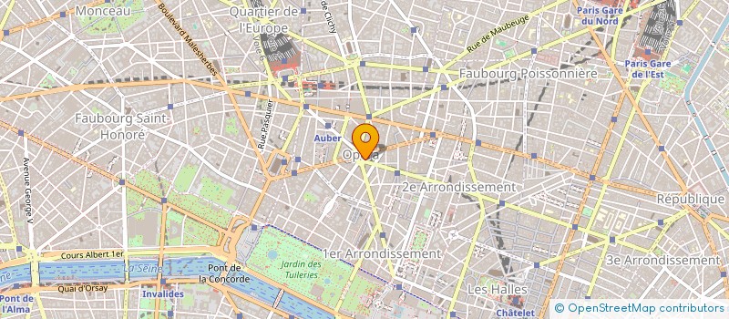 localisation de l'entreprise RASLI  PARIS