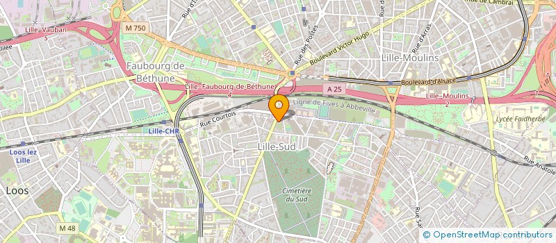 localisation de l'entreprise RASMOUKA  LILLE