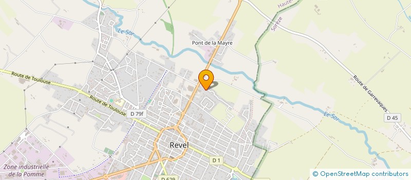localisation de l'entreprise RASMUAYTHAI 971 à REVEL